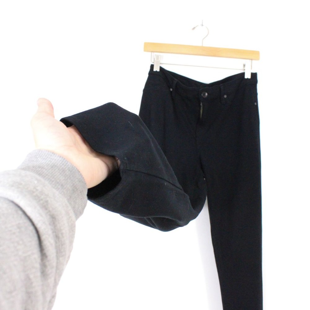 Black Women's Slim-Fit Pants